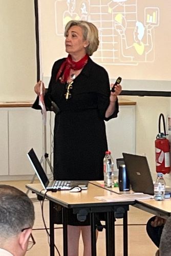 caroline Faucher en conférence